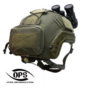 COMBAT HELMET COUNTER-WEIGHT/UTILITY POCKET