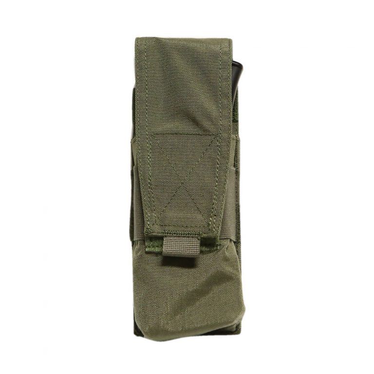 Pochette Tactique Simple Pour Chargeur MOLLE - WST Tactical - Compatible Airsoft, Paintball Et Entraînement (couleur Camo)