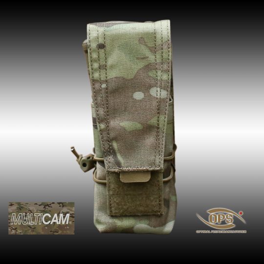 OPS Multi-Caliber Magazine Pouch in licensed Mil-Spec 500D, front view